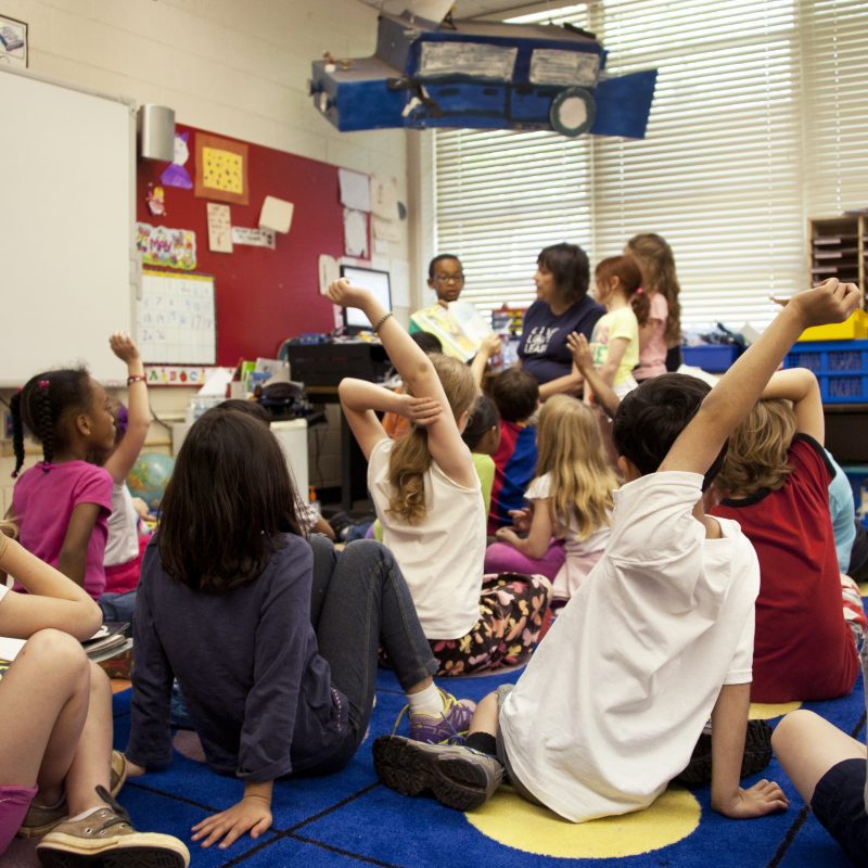 children in class