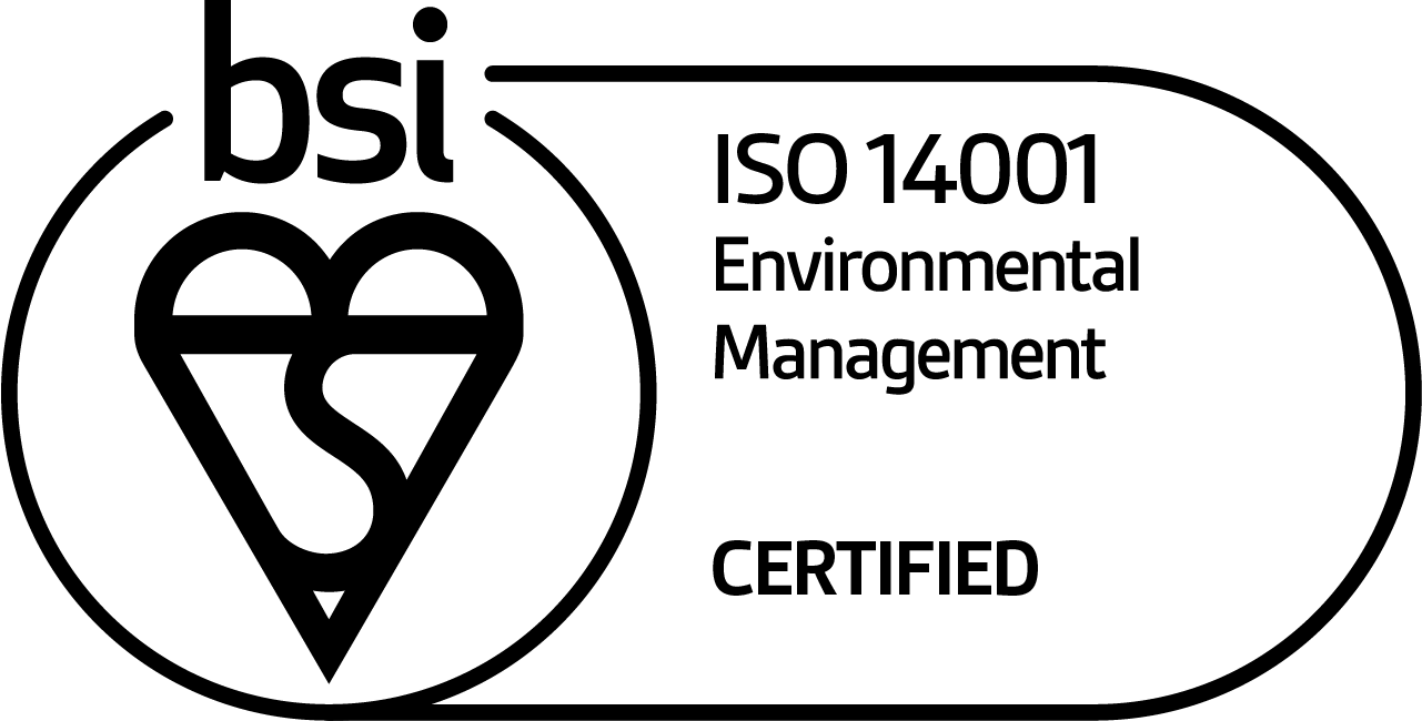 ISO 14001 Environmental Management certified